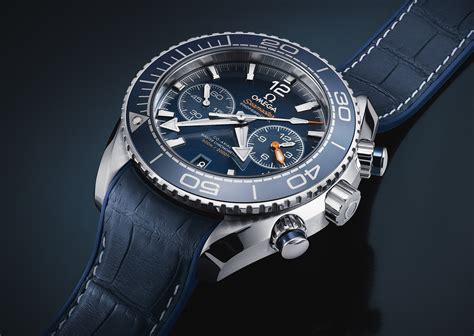 omega seamaster planet ocean chronograph rubber strap|omega ocean planet price.